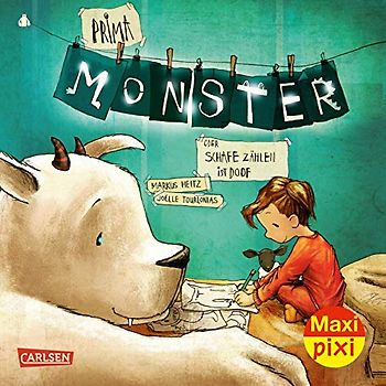 Maxi Pixi 334: VE 5 Prima, Monster! (5 Exemplare): Oder: Schafe zählen ist doof (334)