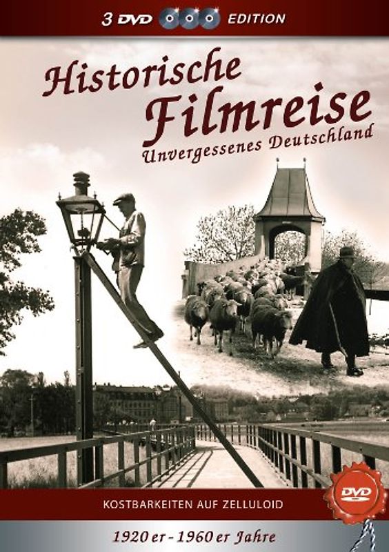 Historische Filmreise- Unvergessenes Deutschland [3 DVD] DVD