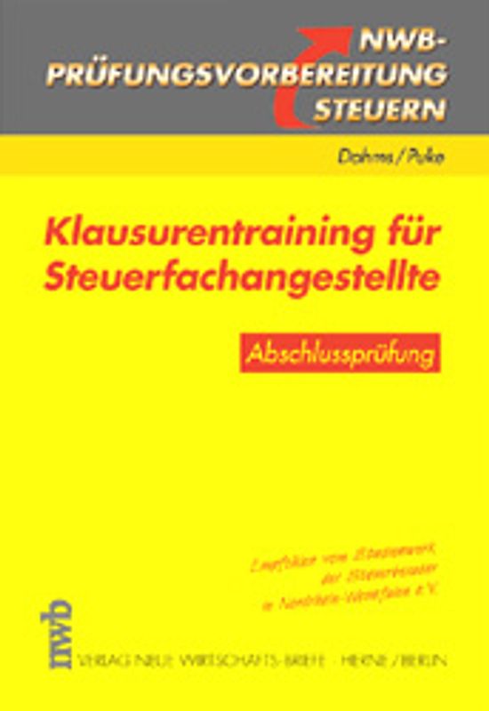 Klausurentraining für Steuerfachangestellte - Abschlussprüfung