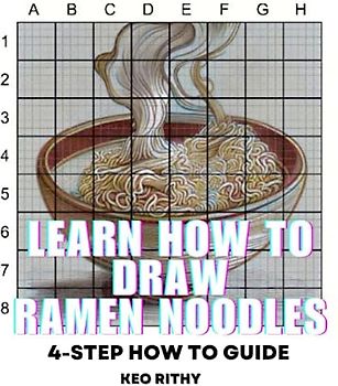 Learn How To Draw Ramen Noodles: 4-Step How To Guide (4-Step Learn How to Draw, Band 7)