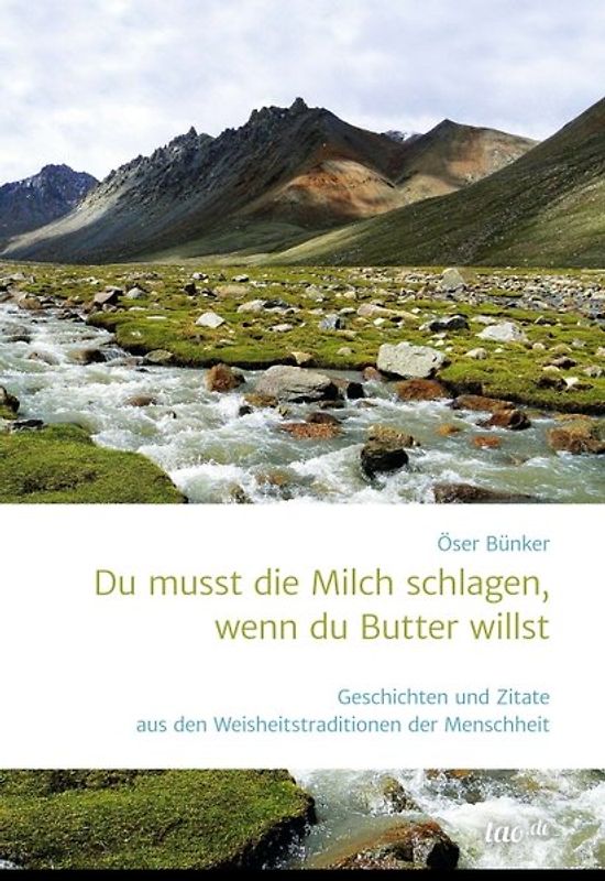 Du musst die Milch schlagen, wenn du Butter willst