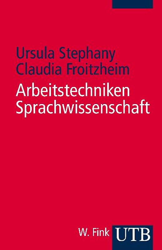 Arbeitstechniken Sprachwissenschaft