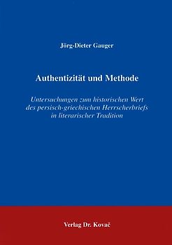 Authentizität und Methode