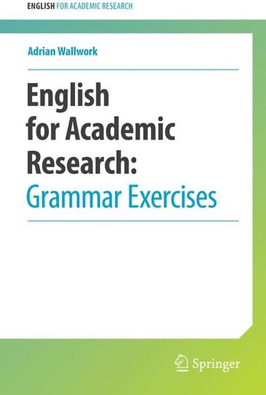 English for Academic Research: Grammar Exercises