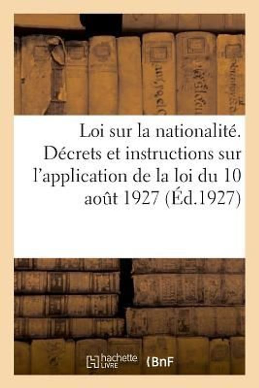 Loi Sur La Nationalité