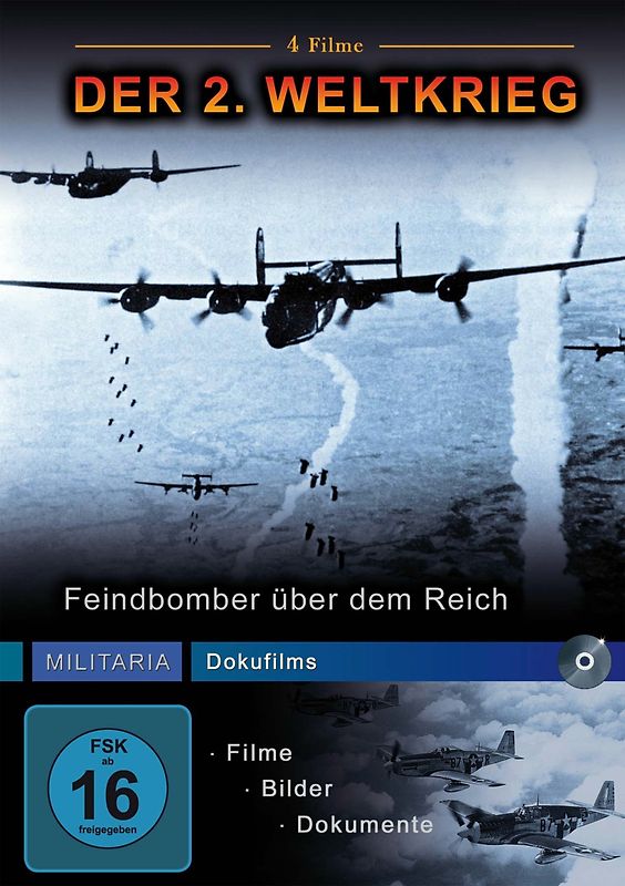 Der 2. Weltkrieg - Feindbomber über dem Reich DVD