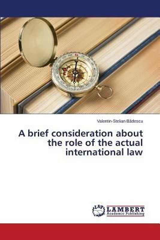 A brief consideration about the role of the actual international law