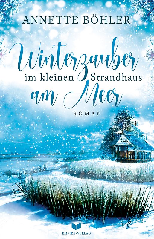Winterzauber im kleinen Strandhaus am Meer