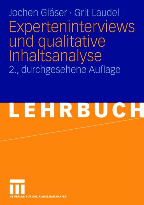 Experteninterviews und qualitative Inhaltsanalyse