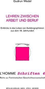 Lehren zwischen Arbeit und Beruf