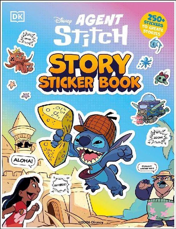 Disney Stitch Story Sticker Book