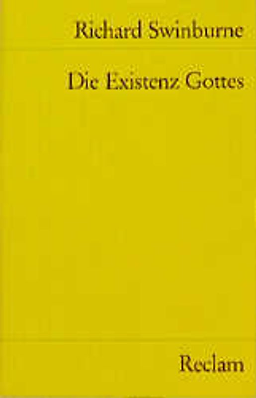 Die Existenz Gottes