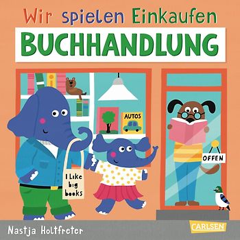 Wir spielen Einkaufen: Buchhandlung