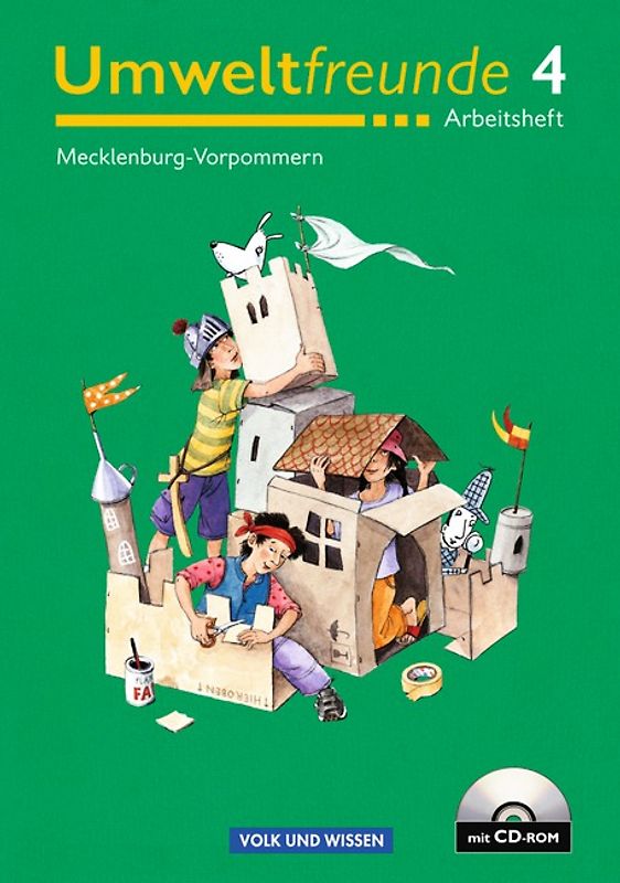 Umweltfreunde - Mecklenburg-Vorpommern - Ausgabe 2004 / 4. Schuljahr - Arbeitsheft mit CD-ROM