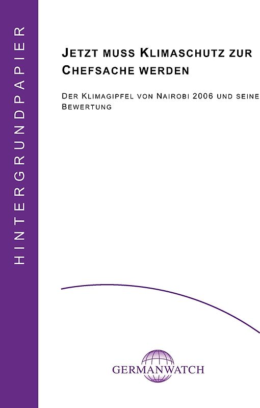 Jetzt muss Klimaschutz zur Chefsache werden