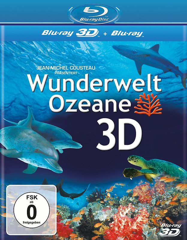 Jean-Michel Cousteau: Wunderwelt Ozeane 3D 3D Blu-ray Disc