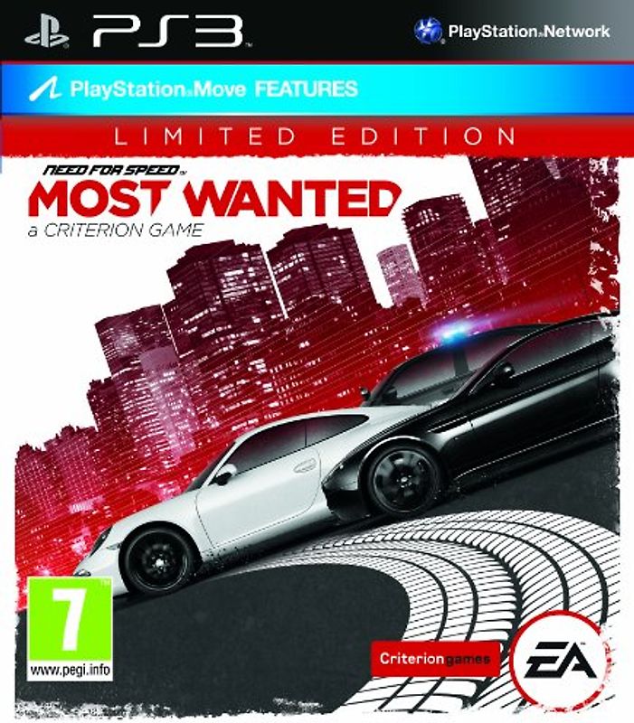Need for Speed: Most Wanted [Limited Edition, Internationale Verison] PlayStation 3