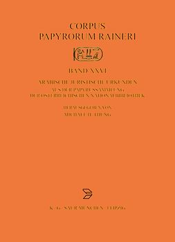 Arabische juristische Urkunden aus der Papyrussammlung der Österreichischen Nationalbibliothek
