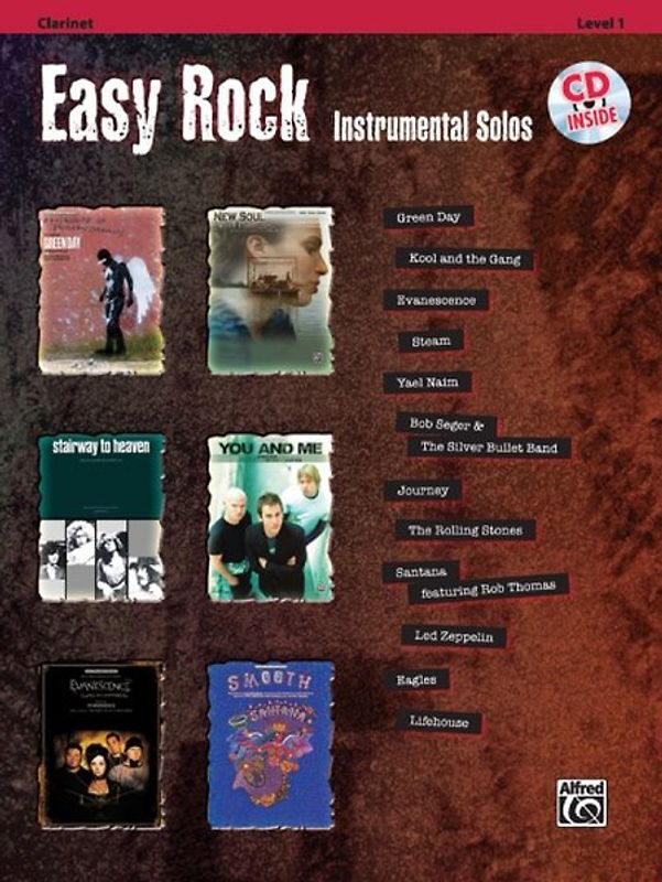 Easy Rock Instrumental Solos, Level 1