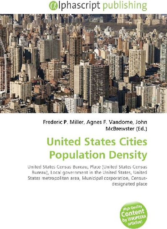 United States Cities Population Density
