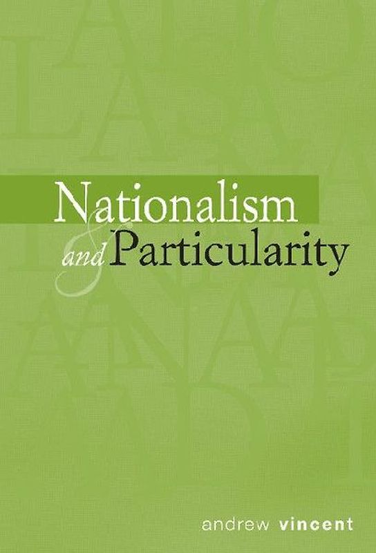 Nationalism and Particularity