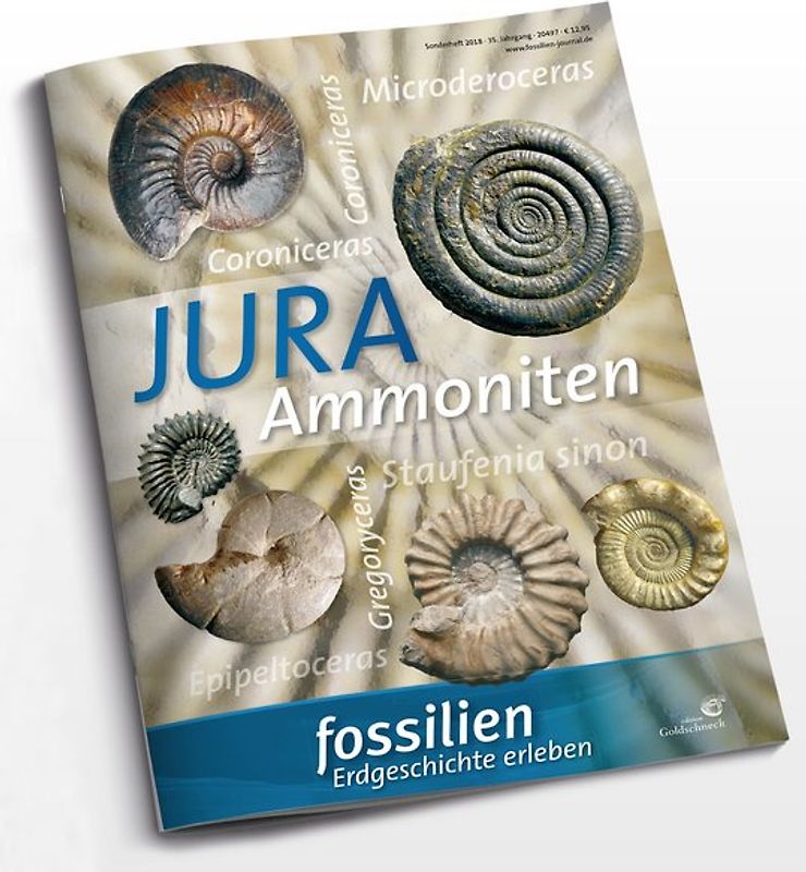 Fossilien Sonderheft "Jura-Ammoniten"