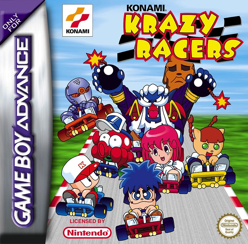 Konami Krazy Racers Nintendo Game Boy Advance