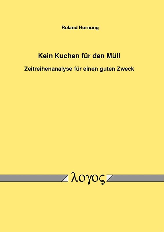 Kein Kuchen für den Müll - Zeitreihenanalyse für einen guten Zweck