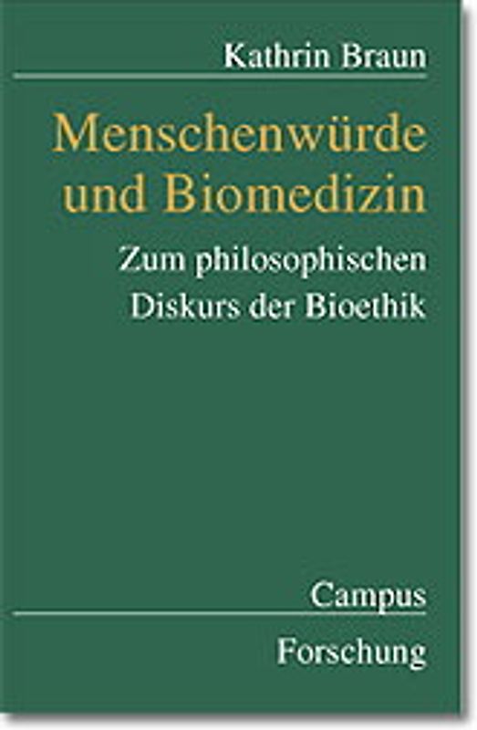 Menschenwürde und Biomedizin