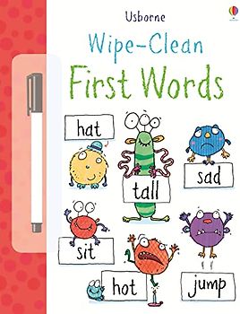 Wipe Clean First Words (Usborne Wipe Clean Books)