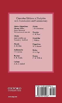 Iphigenia Among the Taurians, Bacchae, Iphigenia at Aulis, Rhesus