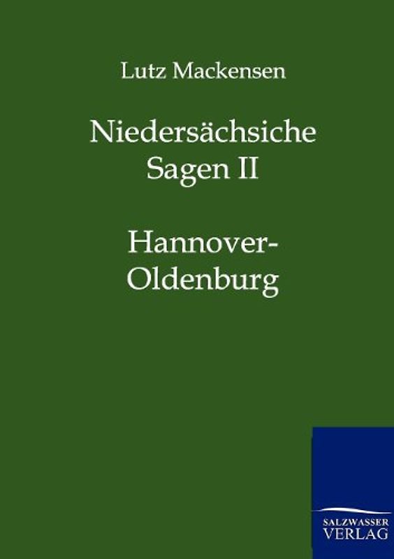 Niedersächsische Sagen II