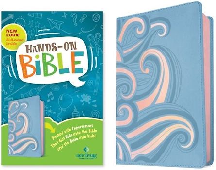 NLT Hands-On Bible, Third Edition (Leatherlike, Periwinkle Pink Waves)