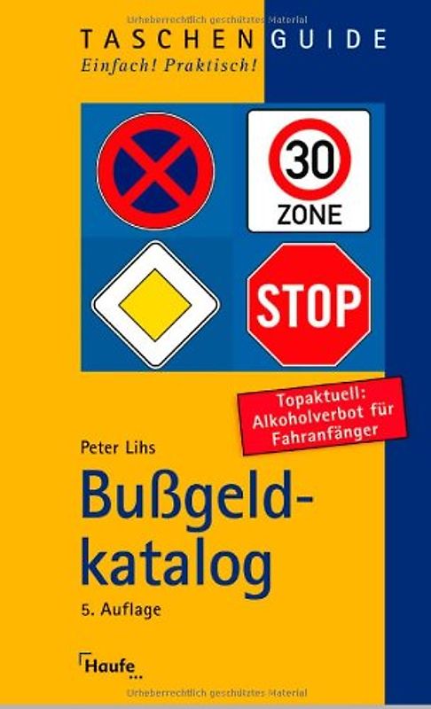 Bußgeldkatalog