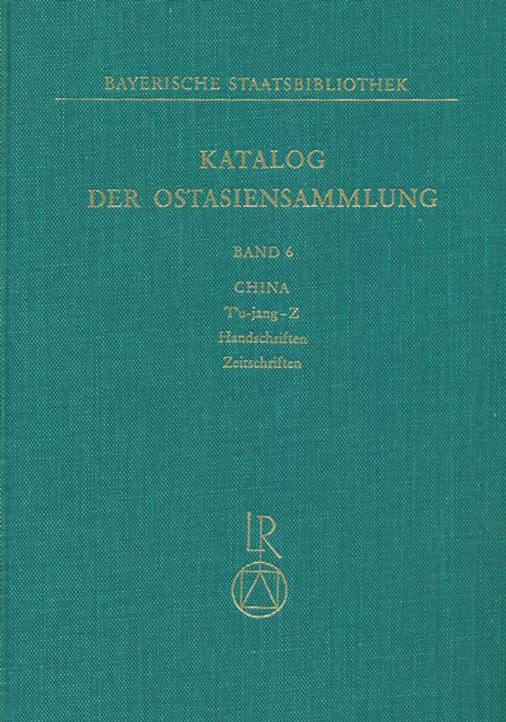 Katalog der Ostasiensammlung