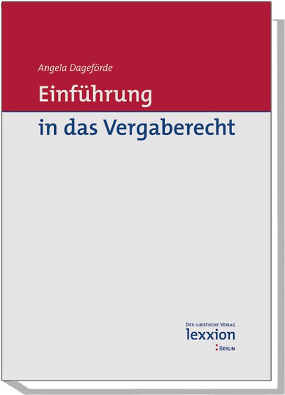 Einführung in das Vergaberecht