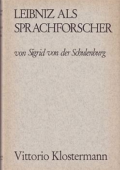 Leibniz als Sprachforscher