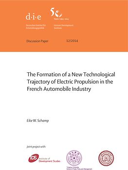The formation of a new technological trajectory of electric propulsion in the French automobile industry