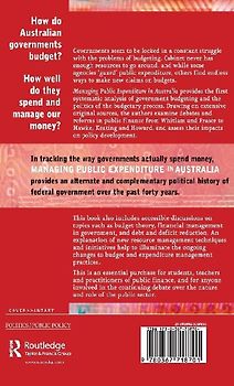 Managing Public Expenditure in Australia