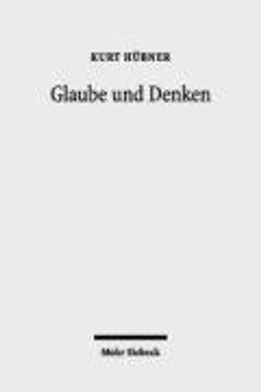 Glaube und Denken