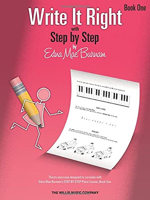 Edna Mae Burnam: Write It Right With Step By Step - Book 1