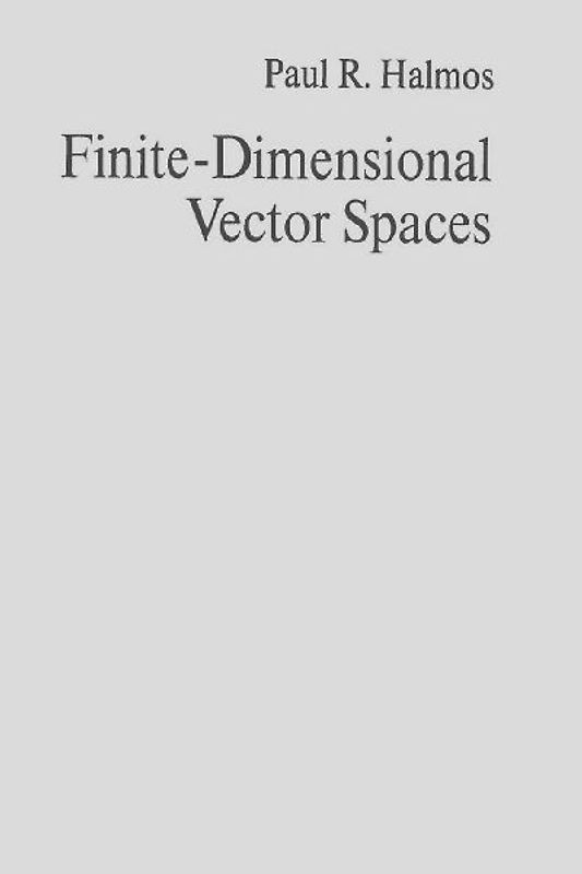 Finite-Dimensional Vector Spaces