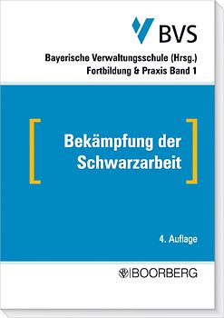 Bekämpfung der Schwarzarbeit