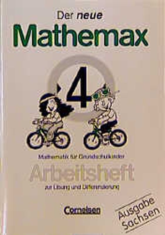 Der neue Mathemax - Sachsen / 4. Schuljahr - Arbeitsheft