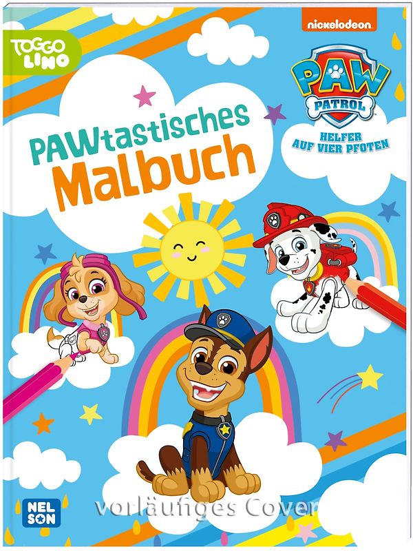 PAW Patrol Kindergartenheft: PAWtastisches Malbuch