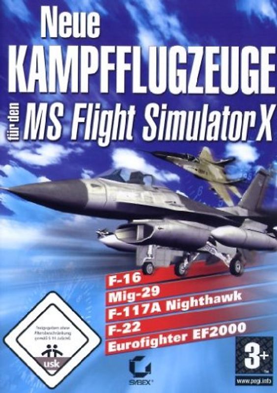 MS FSX AddOn: neue Kampfflugzeuge PC Spiele