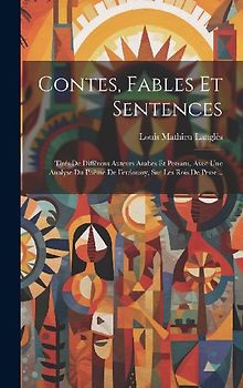 Contes, Fables Et Sentences: Tirés De Différens Auteurs Arabes Et Persans, Avec Une Analyse Du Poëme De Ferdoussy, Sur Les Rois De Perse...