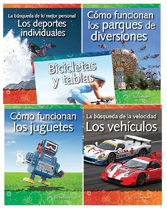 Spanish - Forces and Motion Set (5 Titles)