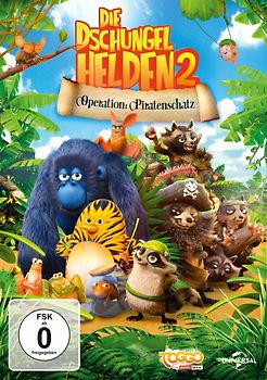 Die Dschungelhelden 2 - Operation: Piratenschatz DVD