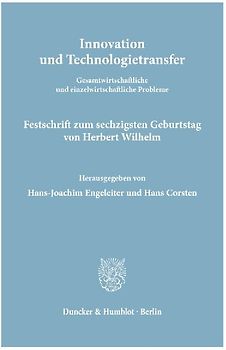 Innovation und Technologietransfer.